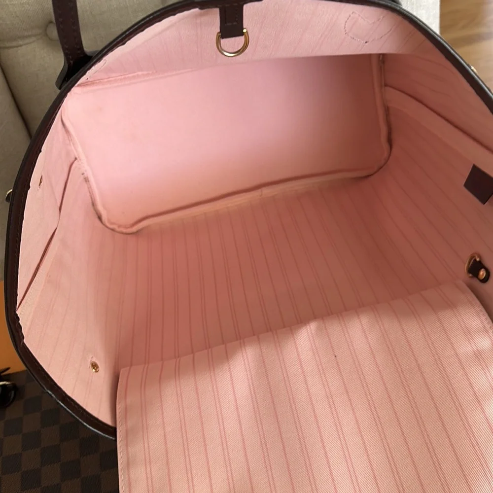 Louis Vuitton Neverfull MM pink lining - Picture 8 of 16